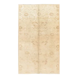 Vintage Oushak Turkish Area Rug 5'5 X 9'