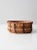 Brown Vintage Woven Basket Bowl For Sale - Image 8 of 9