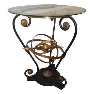 Extraordinary Maitland-Smith Side Table, Where Antique Meets Contemporary Sophistication. For Sale