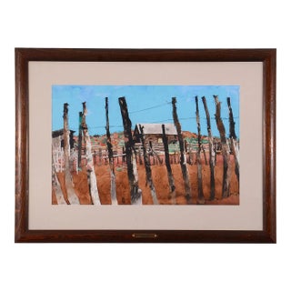 Don Weller "Robber's Roost" Watercolor Painting For Sale