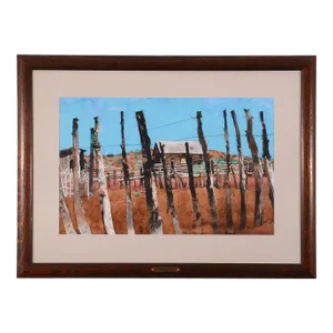Don Weller "Robber's Roost" Watercolor Painting