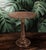 Wood Handcrafted Mango Wood Round Pedestal End Accent Table For Sale - Image 7 of 7