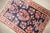Early 20th Century Zabihi Collection Navy Sarouk Mini Rug - 1'10" x 2'6" For Sale - Image 4 of 6