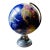 1990s Replogle Globe Art Deco Base, Deep Blue For Sale