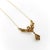 Late 19th Century Victorian 14k Gold Filigree and Old European Cut Diamond Pendant Necklace For Sale In Los Angeles - Image 6 of 9