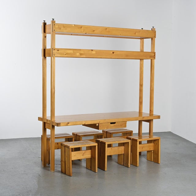 Dividing Table attributed to Bernard Taillefer for Les Arcs, 1970s For Sale - Image 17 of 17