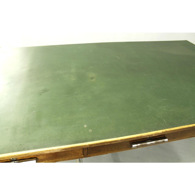 Vintage Bauhaus Desk in Oak, 1930s For Sale - Image 16 of 18