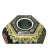Oriental Vintage Black Base Color Flower Bird Hexagonal Porcelain Jar For Sale - Image 4 of 7