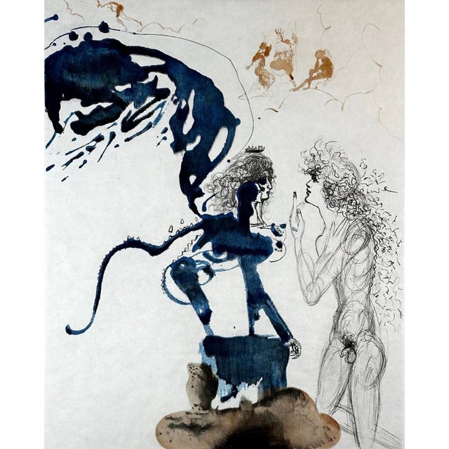 ARTIST: Salvador Dali TITLE: The Mythology Edipus & The Sphinx MEDIUM: Etching on Japon Paper EDITION NUMBER: XLII/C...