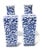 Asian Blue & White Silk Road Style Vases - a Pair For Sale - Image 3 of 9