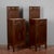 Art Nouveau Bedside Tables with Marble Tops, 1890s, Set of 2 For Sale - Image 3 of 18