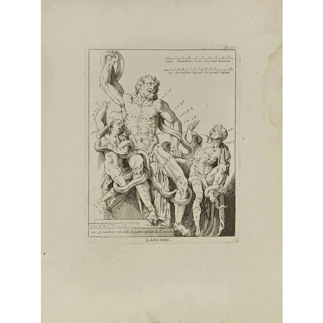 Anatomy Studies is an etching realized by Nicholas Cochin in 1755. Good conditions with foxing and folding. The artwork is...