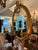 Italian Giltwood Oval Antique Mirror For Sale - Image 9 of 18