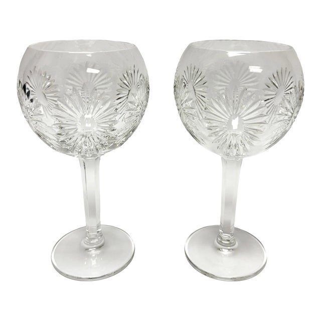 Waterford Millennium Series (Health) Toasting Glasses - a Pair For Sale