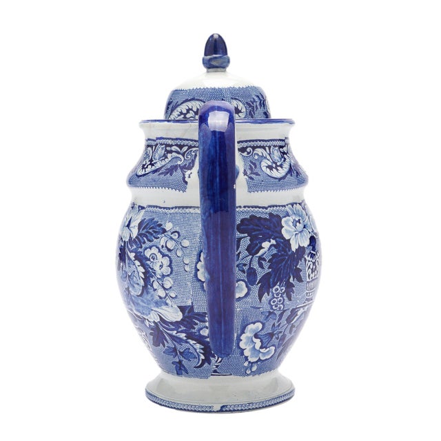 White English Pearlware Tea Pot, C. 1830 For Sale - Image 8 of 12