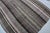Cream Vintage Handwoven Anatolian Flat-Weave Kilim Rug in Charcoal, Cream For Sale - Image 8 of 10