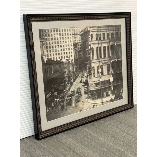 Design Plus Gallery presents a Black & White Photographic Print of the Feibleman & Co. Building in New Orleans. Dating...