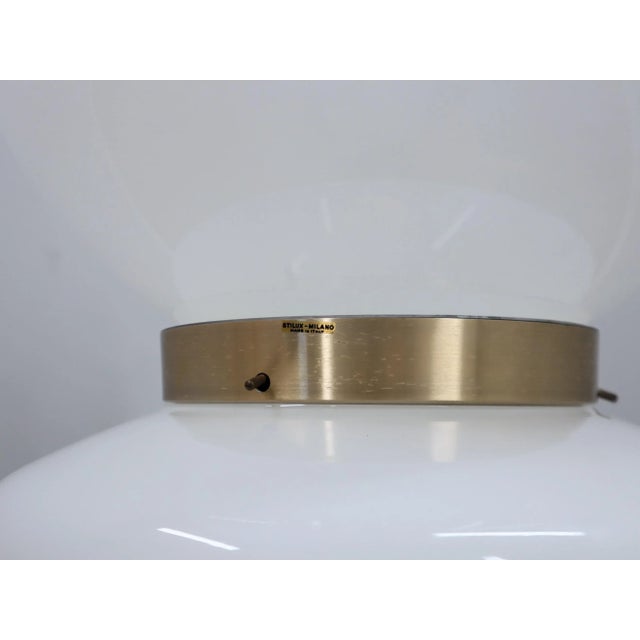 Glass Vintage Murano Glass Birillo Floor Lamp from Stilux Milano, 1970s , 1960s For Sale - Image 7 of 12