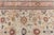 Authentic 19th Century Sultanabad Handmade Wool Rug For Sale - Image 4 of 11
