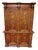 Neoclassical Cabinet Decorated with Carvings For Sale