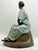 1980s Víctor Gutiérrez Monumental Mexican Bronze Seated Woman Sculpture, 1989 For Sale - Image 5 of 18