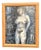 So, Lady in Blue, 1950s, Oil on Canvas, Framed For Sale