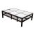 Vintage Ebonized Wood and Vitrolite Glass Coffee Table by Van Keppel and Green For Sale