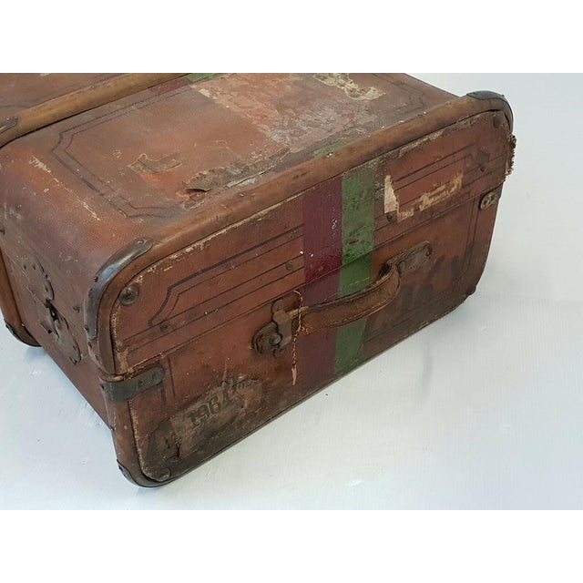 Large Car Trunk, 1920s-1930s For Sale - Image 3 of 11