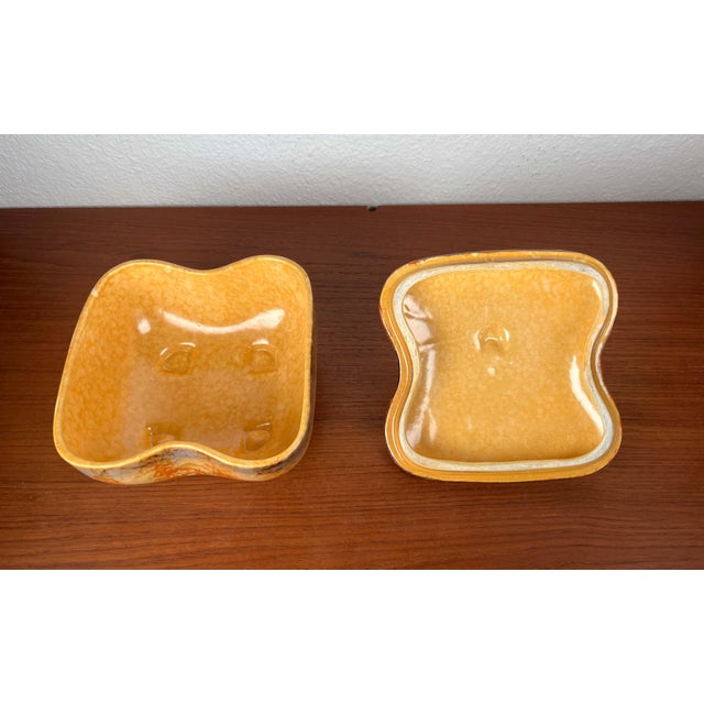 Art Deco German Ceramic Bowl with Lid from Carstens Pottery For Sale - Image 9 of 17