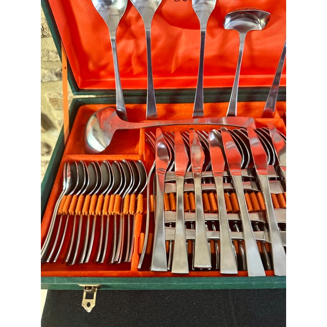 Vintage Cutlery Set by Guy Degrenne, 1970s For Sale - Image 3 of 17