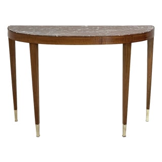 Marble Console Table by Paolo Buffa, 1950s For Sale