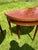 French 19th Century Louis XVI Pair of Mahogany Demilune Side Tables For Sale - Image 4 of 12