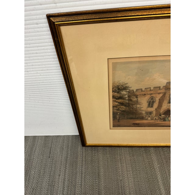 Early 20th Century Rafael J. Nash Penhurst Place Etching, Framed For Sale - Image 4 of 12