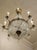 Metal Vintage Empire Style Chandelier, 1930s For Sale - Image 7 of 14