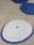 (11) Cerulean Blue Dinner Plates Wabi Sabi by Mud Studio (South Africa) For Sale - Image 13 of 14