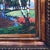 1950s Signed Expressionist Framed Oil Painting Depicting Fall Country Brook in Vivid Colors Circa 1970s For Sale - Image 5 of 13