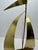 Vintage Mid-Century Brass & Onyx Sailboat Sculptures - Set of 4 (DeMott, Curtis Jeré, Sculptura) For Sale - Image 6 of 10