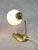Mid-Century Modern Mid-Century Italian Brass and Opaline Table Lamp For Sale - Image 3 of 14