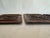 Asian Teak Wood Carved Relief Red & Gold Plaques, Set of 4 For Sale - Image 10 of 10