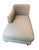 Baker Furniture Company Baker Milling Road Chaise Lounge – Upholstered Neutral Basketweave For Sale - Image 4 of 14