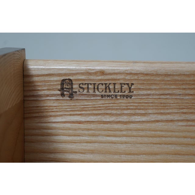 Pair of Stickley Modern Ashwood Nightstands For Sale - Image 12 of 12
