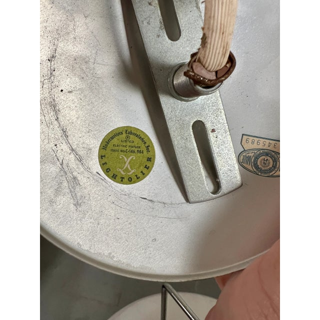 Lightolier Dome Pendants - a Pair For Sale - Image 12 of 12