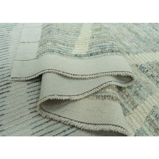 Turkish Tulu Handmade Rug 7'7" x 10'10" #19377 For Sale In Houston - Image 6 of 8