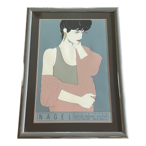 Nagel Santa Monica Serigraph – 24in X 36in Original Frame