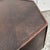 Hexagonal Embossed Leather Side Table, Vintage For Sale - Image 12 of 12