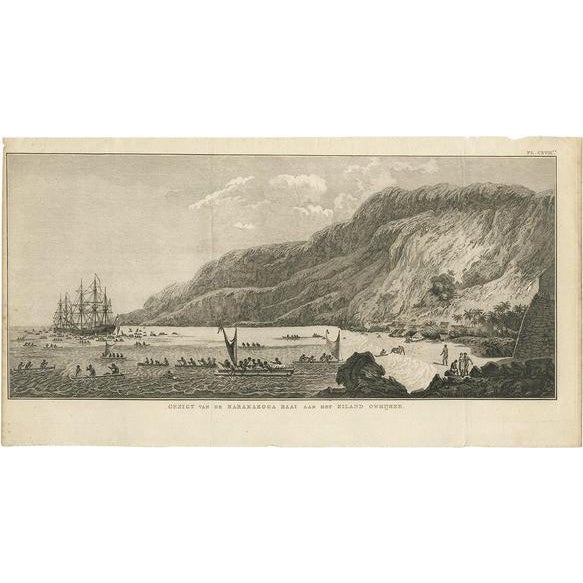 James Cook, Karakakooa Bay, 1803, Paper For Sale - Image 6 of 6