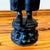 Mid 20th Century Standing Buddha Cast Iron Statue For Sale - Image 10 of 12