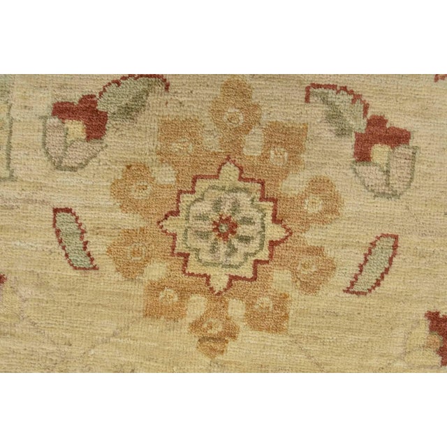 Ziegler Rug 8’11” X 12’7” Beige Wool Traditional Hand-Knotted Oriental Carpet For Sale - Image 9 of 15