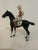 Mid-Century Modern Vintage American Cast Metal Racehorse & Jockey Figures — Set of 3 — Made in u.s.A. For Sale - Image 3 of 12
