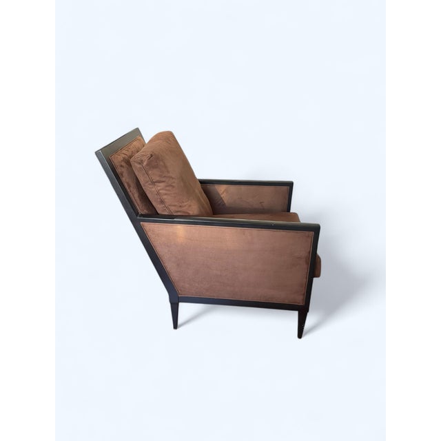 2000 - 2009 Ethan Allen Mid-Century Modern Lounge Chair For Sale - Image 5 of 7